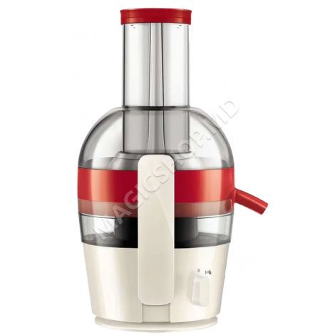 Storcător de fructe și legume Philips HR1855/90, Alb | Roșu